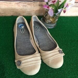 Dr.Scholl’s Fermo Fabric Flats Sz 7.5M